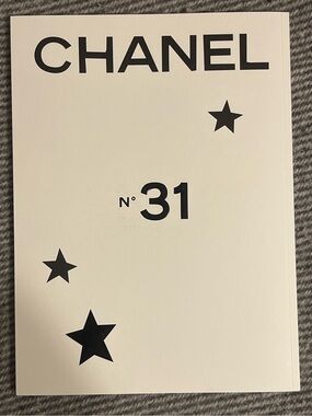 CHANEL 31st Edition of Fashion Magazine - White Cover with Black Stars